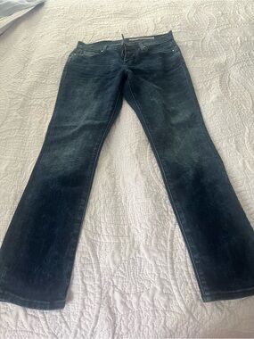 DKNY Dark Blue Flare Jeans